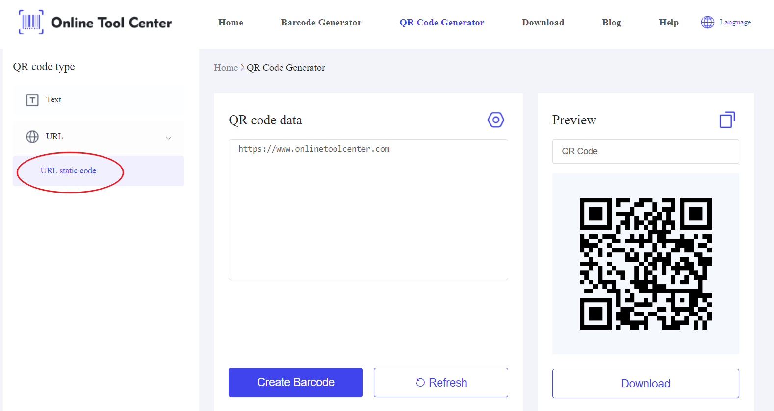 statisk QR kodegenerator.png