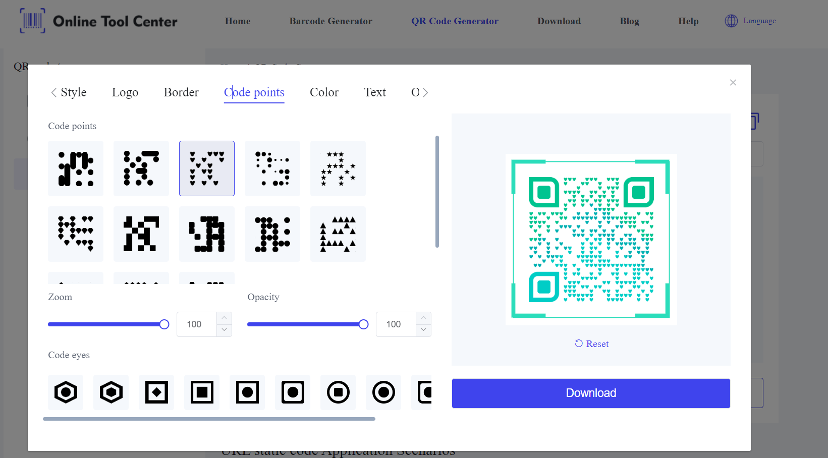 Æstetisk QR Code generator.png