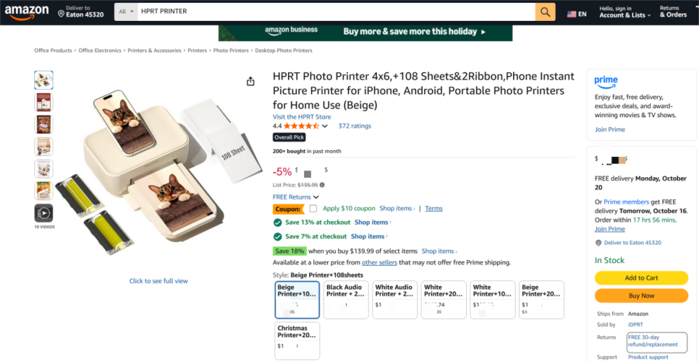 Amazon produktbeskrivelser