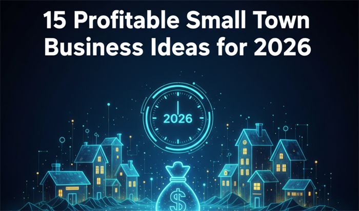 small town business ideas Små byer forretningsidéer