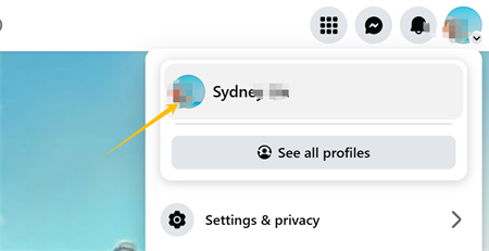 klik profilbillede p&aring; facebook