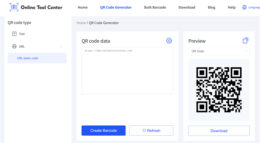 erate static qr code Statisk QR-kode