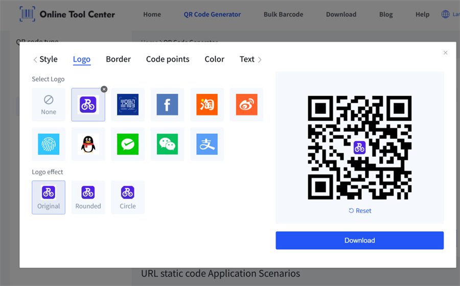 lave brugerdefineret QR-kode med logo