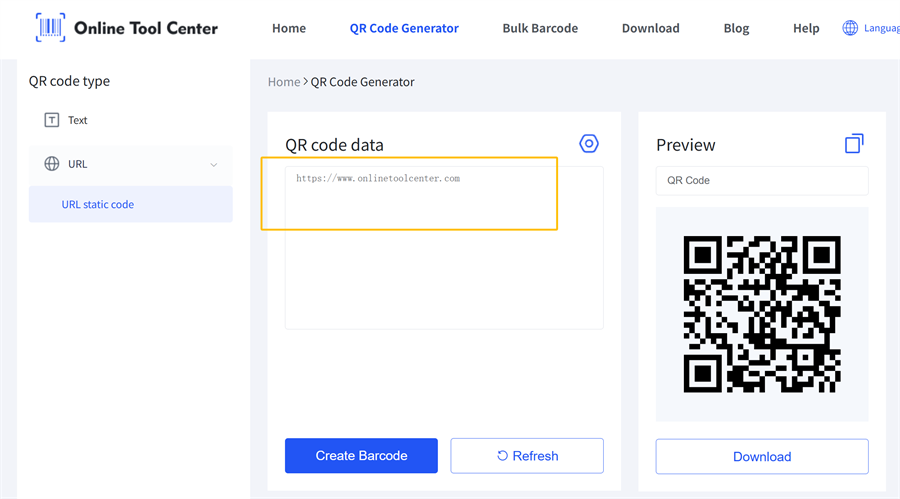 lave QR-kode