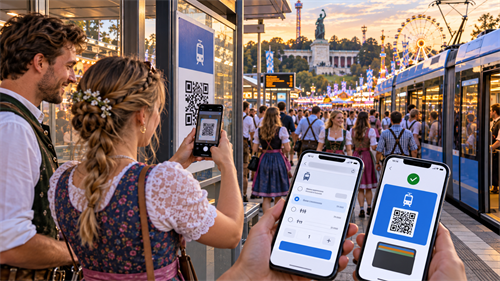 Scan QR-kode til billet